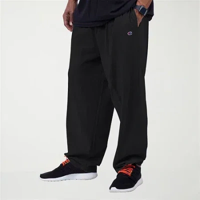 Champion Powerblend Mens Classic Fit Big And Tall Fleece Sweatpant In Blue