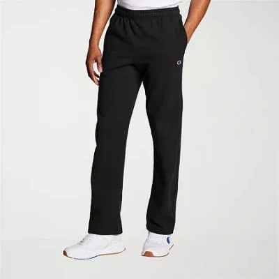 Champion Powerblend Mens Drawstring Waist Sweatpant In Black
