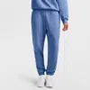 Champion Powerblend Oversized Sweatpants, C Logo In Blue