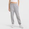 Champion Powerblend Oversized Sweatpants, C Logo In Gray