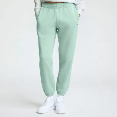 Champion Powerblend Oversized Sweatpants, C Logo In Green