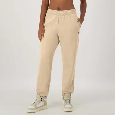 Champion Powerblend Oversized Sweatpants, C Logo In Neutral