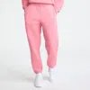 Champion Powerblend Oversized Sweatpants, C Logo In Pink
