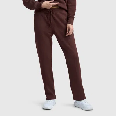 Champion Powerblend Straight Hem Sweatpants In Bitter Chocolate