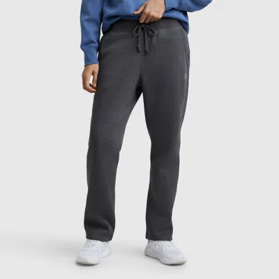 Champion Powerblend Straight Hem Sweatpants In Gray