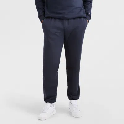 Champion Powerblend Sweatpants, Cinched Bottom, C Logo - Big & Tall In Blue