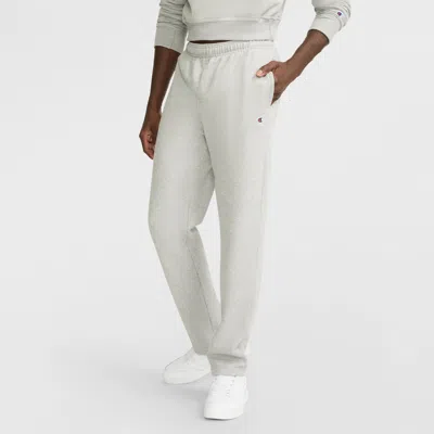 Champion Powerblend Sweatpants, Open Hem, C Logo