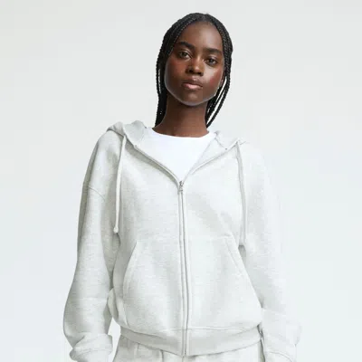 Champion Powerblend Zip-up Hoodie, C Logo In Animal Print