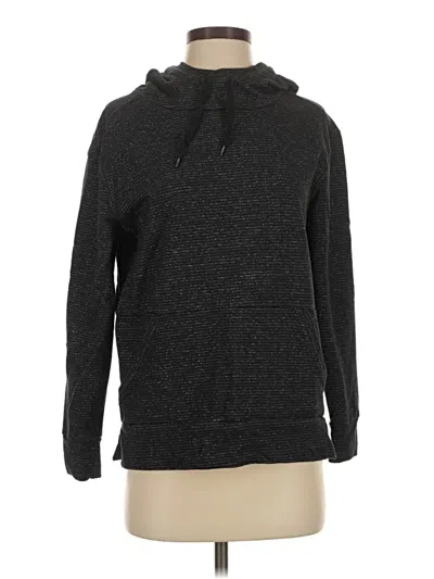 Pre-owned Champion Pullover Hoodie In Black