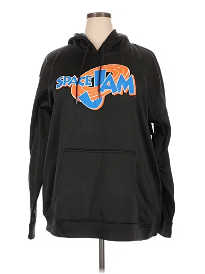 Pre-owned Champion Pullover Hoodie In Black