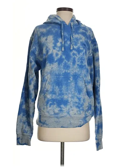 Pre-owned Champion Pullover Hoodie In Blue