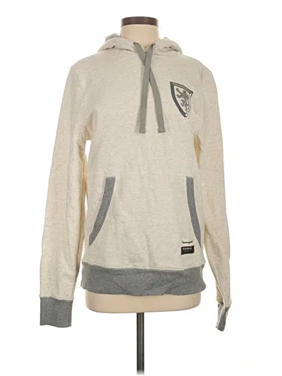 Pre-owned Champion Pullover Hoodie In Gray