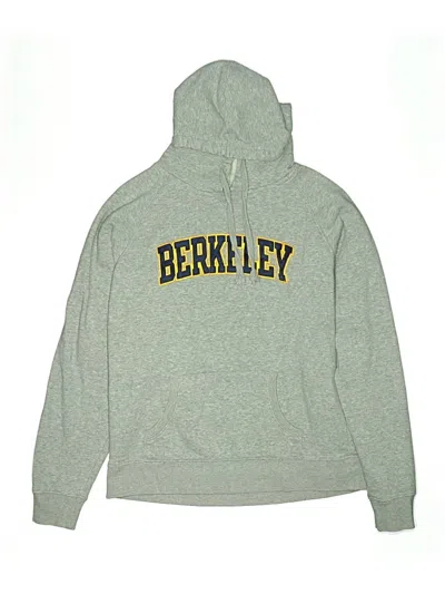 Pre-owned Champion Kids' Pullover Hoodie In Gray