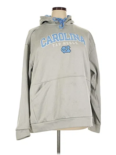 Pre-owned Champion Pullover Hoodie In Gray