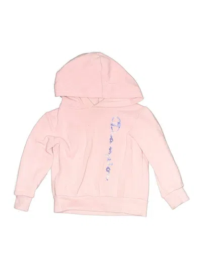 Pre-owned Champion Kids' Pullover Hoodie In Pink