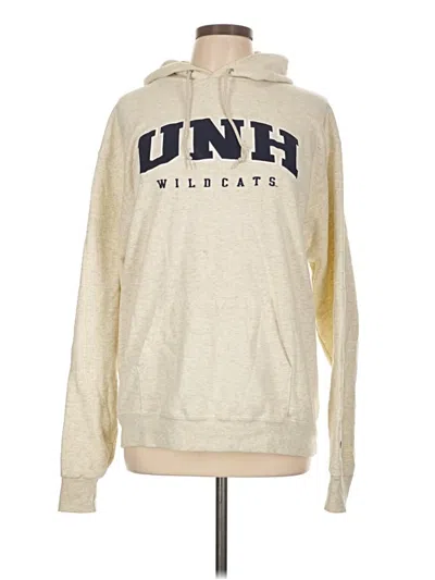 Pre-owned Champion Pullover Hoodie In Tan