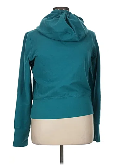 Pre-owned Champion Pullover Hoodie In Teal