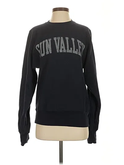Pre-owned Champion Pullover Sweater In Black