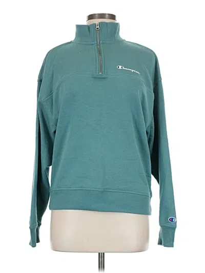 Pre-owned Champion Pullover Sweater In Blue