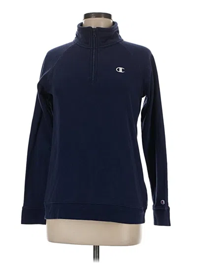 Pre-owned Champion Pullover Sweater In Blue