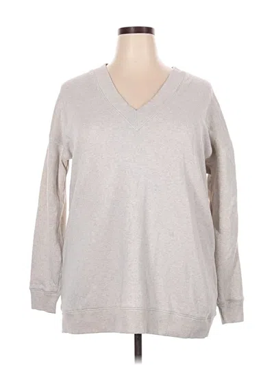 Pre-owned Champion Pullover Sweater In Gray