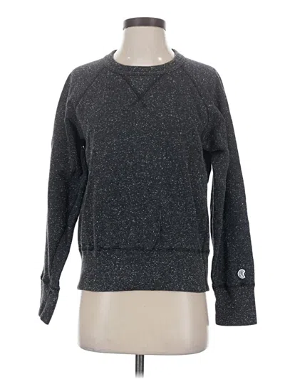 Pre-owned Champion Pullover Sweater In Gray