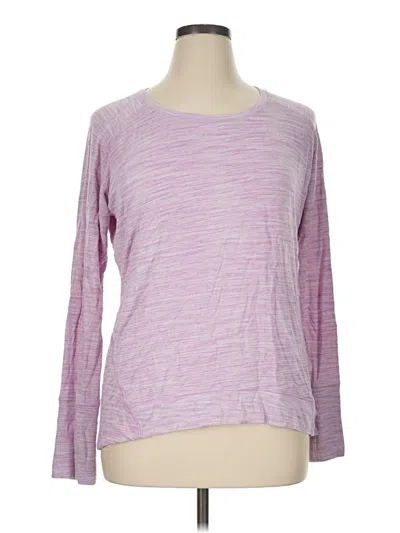 Pre-owned Champion Pullover Sweater In Purple