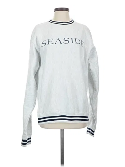 Pre-owned Champion Pullover Sweater In Silver