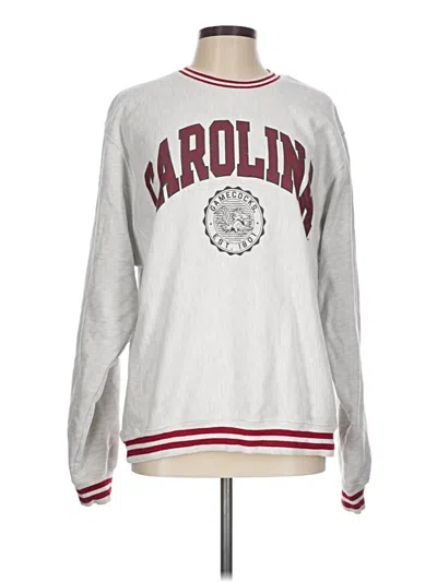Pre-owned Champion Pullover Sweater In Silver