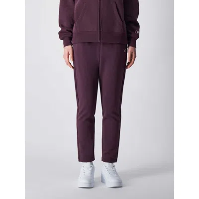 Champion Purple Cotton Joggers (workout Pants) In Brown