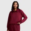 Champion Quarter- Zip Pullover In Cabernet