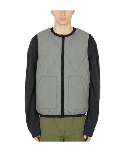 Champion Premium Plus Sleeveless Jacket In Grey