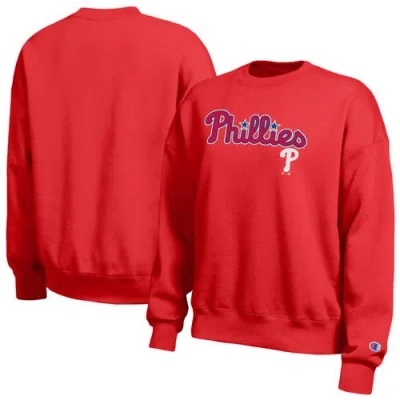 Champion Red Philadelphia Phillies All-star Sweatshirt