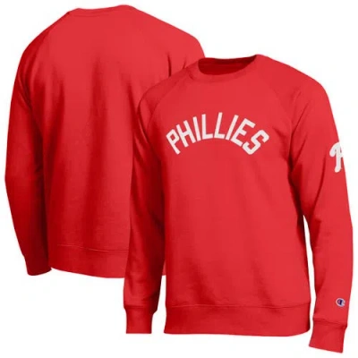 Champion Red Philadelphia Phillies All-star Sweatshirt