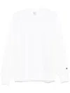 Champion Long Sleeve T-shirt In White