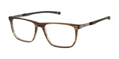 Champion Retain100 C02 Occhiali Da Vista Marroni Per Uomo (solo Montatura) In Brown