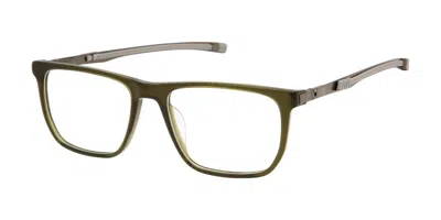 Champion Retain100 C03 Occhiali Da Vista Verdi Per Uomo (solo Montatura)