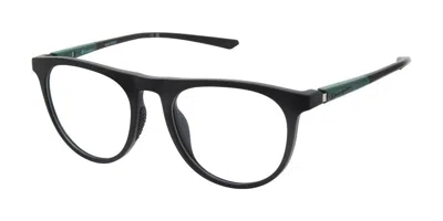 Champion Revel C01 Occhiali Da Vista Neri Per Uomo (solo Montatura) In Black