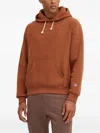Champion Reverse Drawstring Hoodie In Brown