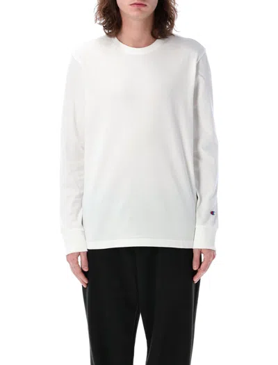 Champion Classic Long Sleeves T-shirt In White