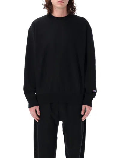 CHAMPION CHAMPION REVERSE WEAVE CREWNECK PATCH
