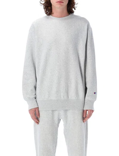 CHAMPION CHAMPION REVERSE WEAVE CREWNECK PATCH