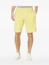 Champion Reverse Weave Cut-off Shorts In Yellow