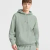 Champion Reverse Weave Dropped Shoulder Hoodie In Green