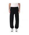Champion Reverse Weave Fleece Track Pants In Black
