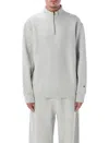 Champion Reverse Weave Half-zip Sweatshirt In Gray