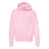 Champion Reverse Weave Hooded Sweatshirt In Pink