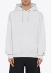 Champion Reverse Weave Hooded Sweatshirt In White