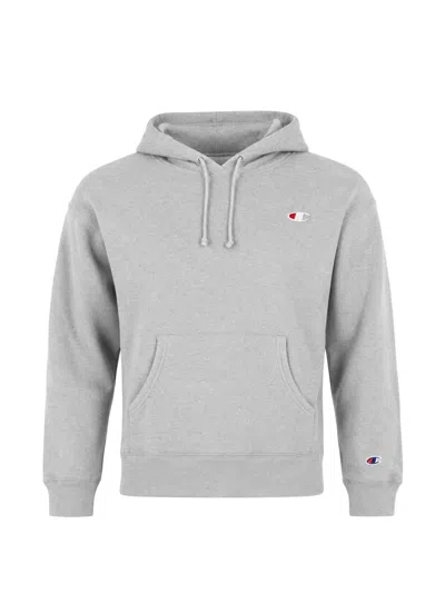 Champion Reverse Weave Logo-appliqué Hoodie In Multi