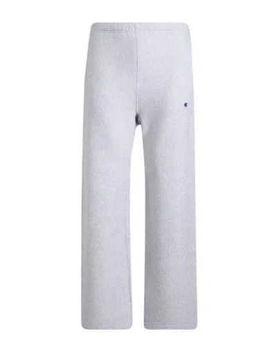 Champion Reverse Weave Man Pants Light Grey Size Xs Cotton, Polyester In Gray